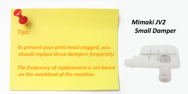 Mimaki JV2 Small Damper Mimaki JV2 Small Damper